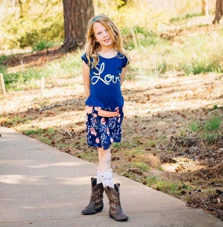 Spring outfits for little girls on sale